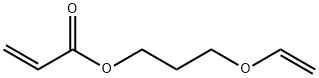 2-Propenoic acid, 3-(ethenyloxy)propyl ester Structure