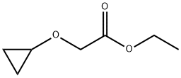 Acetic acid, 2-(cyclopropyloxy)-, ethyl ester Structure