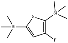 3-Fluoro-2,5-bis(trimethylsilyl)thiophene Structure