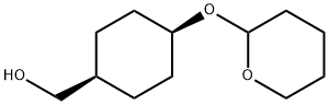 Cyclohexanemethanol, 4-[(tetrahydro-2H-pyran-2-yl)oxy]- 구조식 이미지
