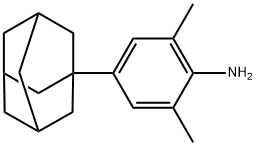 Benzenamine, 2,6-dimethyl-4-tricyclo[3.3.1.13,7]dec-1-yl- Structure