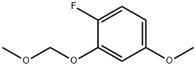 1-Fluoro-4-mthoxy-2-(mthoxymthoxy)bnzn Structure