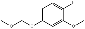 1-fluoro-2-methoxy-4-(methoxymethoxy)benzene Structure