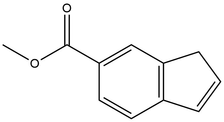 methyl 1H-indene-6-carboxylate Structure