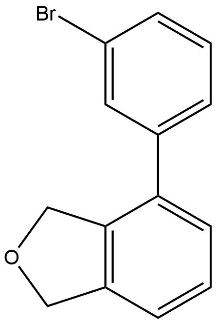 4-(3-Bromophenyl)-1,3-dihydroisobenzofuran Structure