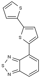 4-(5-(thiophen-2-yl)thiophen-2-yl)benzo[c][1,2,5]thiadiazole Structure