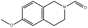 6-methoxy-1,2,3,4-tetrahydroisoquinoline-2-carbaldehyde 구조식 이미지