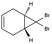 7,7-dichlorobicyclo<4.1.0>hept-3-ene 구조식 이미지