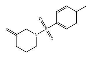 Piperidine, 3-methylene-1-[(4-methylphenyl)sulfonyl]- Structure