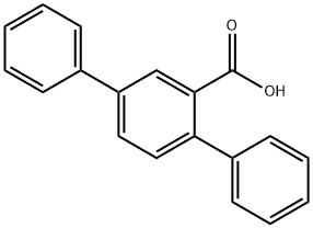 [1,1':4',1''-Terphenyl]-2'-carboxylic acid Structure