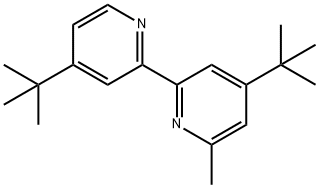 2,2'-Bipyridine, 4,4'-bis(1,1-dimethylethyl)-6-methyl- Structure