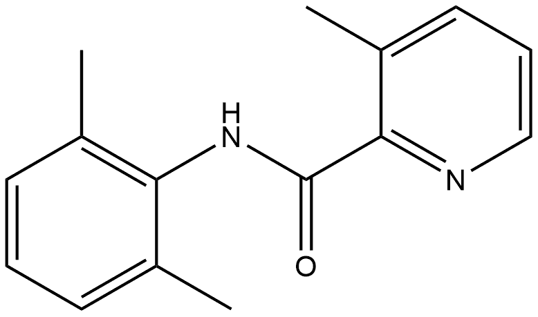 N-(2,6-Dimethylphenyl)-3-methyl-2-pyridinecarboxamide Structure