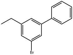 3-Bromo-5-ethyl-1,1'-biphenyl Structure
