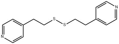 1,2-Bis(2-(pyridin-4-yl)ethyl)disulfane 구조식 이미지