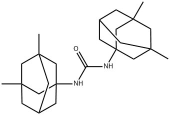 Urea, N,N'-bis(3,5-dimethyltricyclo[3.3.1.13,7]dec-1-yl)- Structure