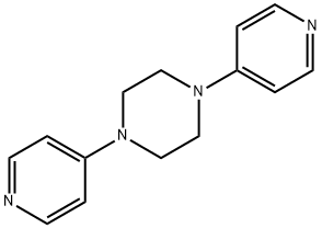 Piperazine, 1,4-di-4-pyridinyl- Structure