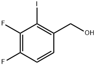 (3,4-difluoro-2-iodophenyl)methanol Structure