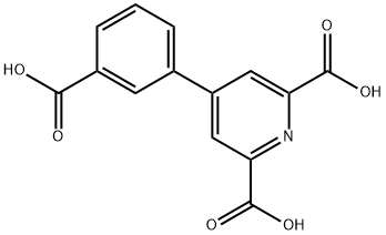 4-(3-Carboxyphenyl)pyridine-2,6-dicarboxylic acid Structure