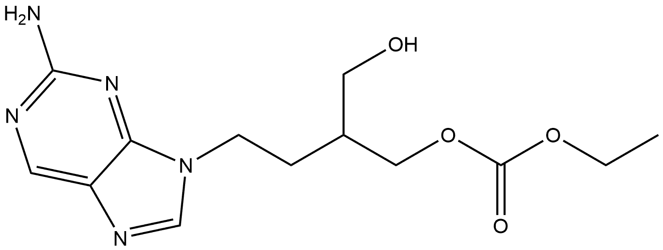 Famciclovir Impurity 78 Structure