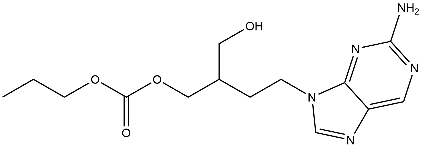 Famciclovir Impurity 59 Structure