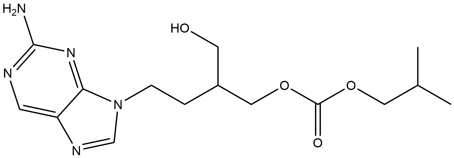 Famciclovir Impurity 76 Structure