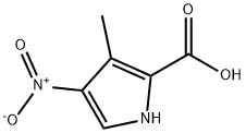 1H-Pyrrole-2-carboxylic acid, 3-methyl-4-nitro- Structure