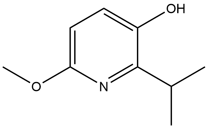 2-isopropyl-6-methoxypyridin-3-ol Structure