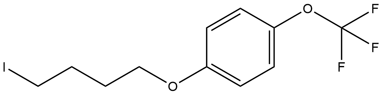 1-(4-Iodobutoxy)-4-(trifluoromethoxy)benzene Structure