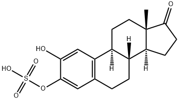 Estra-1,3,5(10)-trien-17-one, 2-hydroxy-3-(sulfooxy)- (9CI) Structure