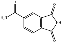 1H-Isoindole-5-carboxamide, 2,3-dihydro-1,3-dioxo- Structure