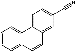 2-Phenanthrenecarbonitrile Structure