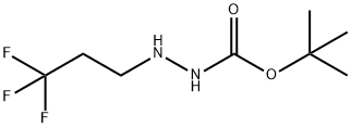 Tert-butyl N-(3,3,3-trifluoropropylamino)carbamate Structure