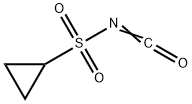 Cyclopropanesulfonyl isocyanate Structure