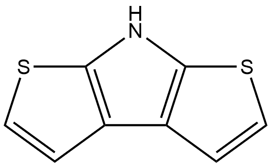 7H-Dithieno[2,3-b:3′,2′-d]pyrrole Structure