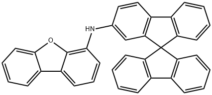 4-Dibenzofuranamine, N-9,9'-spirobi[9H-fluoren]-2-yl- 구조식 이미지