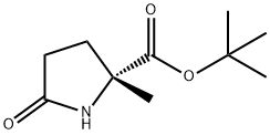 tert-butyl
(2R)-2-methyl-5-oxopyrrolidine-2-carboxylate Structure