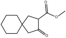 methyl 3-oxospiro[4.5]decane-2-carboxylate Structure