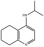 4-Quinolinamine, 5,6,7,8-tetrahydro-N-(1-methylethyl)- Structure