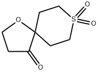 1-oxa-8lambda6-thiaspiro[4.5]decane-4,8,8-trione Structure