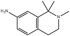 7-Isoquinolinamine, 1,2,3,4-tetrahydro-1,1,2-trimethyl- Structure