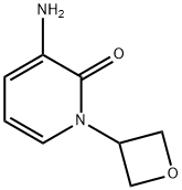 3-amino-1-(oxetan-3-yl)-1,2-dihydropyridin-2-one Structure