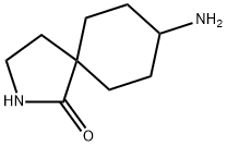 2-Azaspiro[4.5]decan-1-one, 8-amino- Structure