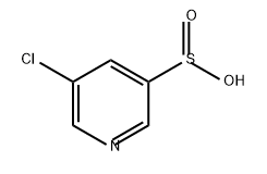 3-Pyridinesulfinic acid, 5-chloro- Structure