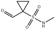 1-formyl-N-methylcyclopropane-1-sulfonamide Structure