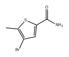 2-Thiophenecarboxamide, 4-bromo-5-methyl- Structure