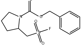 benzyl
2-[(fluorosulfonyl)methyl]pyrrolidine-1-carboxylate Structure