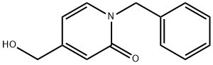 4-(Hydroxymethyl)-1-(phenylmethyl)-2(1H)-pyridinone 구조식 이미지