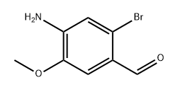 Benzaldehyde, 4-amino-2-bromo-5-methoxy- 구조식 이미지