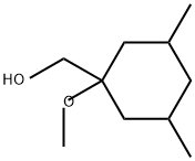 (1-methoxy-3,5-dimethylcyclohexyl)methanol Structure