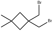 1,1-bis(bromomethyl)-3,3-dimethylcyclobutane Structure